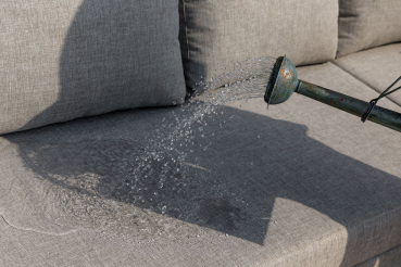 Preview: EXOTAN® Sicilie Gartenlounge Nanotex Grau Links